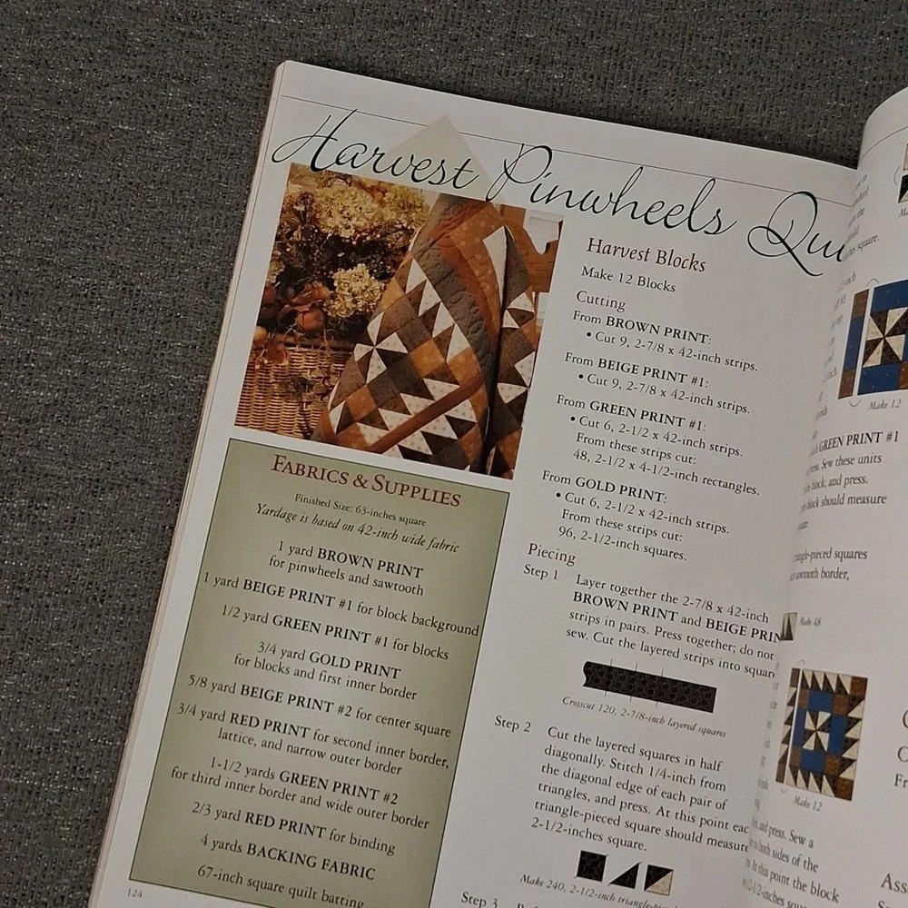 Thimbleberries Classic Country Book Lynette Jensen OS Tan Good Quilting Patterns